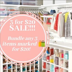 Bundle any 3 items for a 20% off discount!